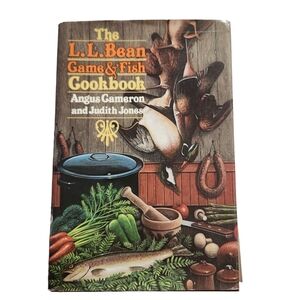 1983 The L. L. Bean Game & Fish Cookbook By Angus Cameron And Judith Jones Book